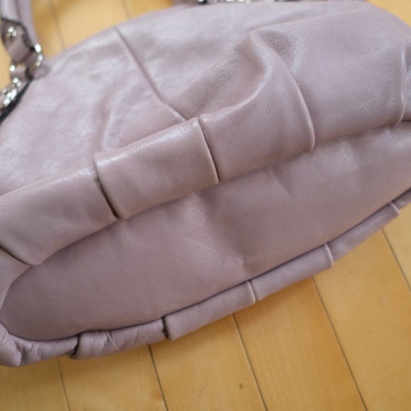 Y2K Coach Madison Pale Purple Leather Handbag Medium - Picture 6 of 11